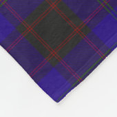 Thuis (Hume) Clan Scottish Tartan Pset Fleece Deken (Hoek)