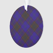 Thuis (Hume) Clan Scottish Tartan Pset Ornament (voorkant)