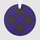 Thuis (Hume) Clan Scottish Tartan Pset Ornament (voorkant)