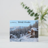 Thuis in Brits-Columbia, Canada Briefkaart (Staand voorkant)