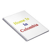 Thuis in Colombia Notitieboek (Rechterzijde)