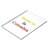 Thuis in Colombia Notitieboek (Linkerzijde)