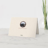 Thuis in de trein voor de Kaart (Achterkant)