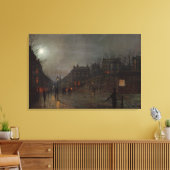 Thuis in Dusk, 1882 Canvas Afdruk (Insitu (Woonkamer))