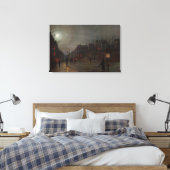 Thuis in Dusk, 1882 Canvas Afdruk (Insitu (Slaapkamer))