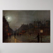 Thuis in Dusk, 1882 Poster (Voorkant)