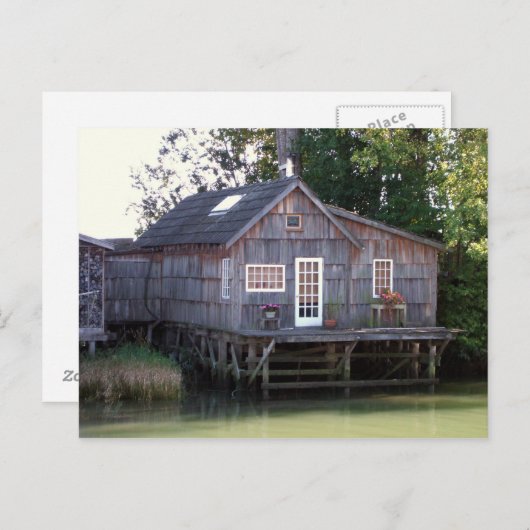 Thuis in Finn Slough Briefkaart (Voorkant / Achterkant)