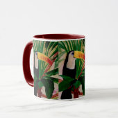 Thuis in het Oerwoud Toucan Wildlife Coffee Mok (Voorkant links)