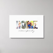 THUIS in je foto's Canvas Afdruk (Voorkant)