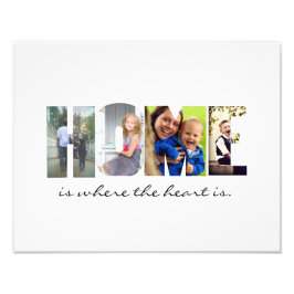 THUIS in je foto's Foto Afdruk