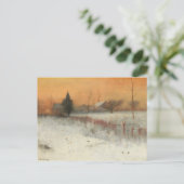 Thuis in Montclair, George Innes Art Briefkaart (Staand voorkant)