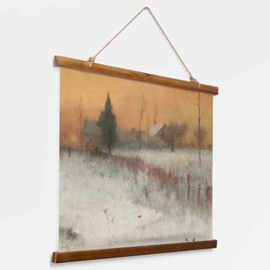 Thuis in Montclair, George Innes Art Hangend Wandkleed (Gebogen)