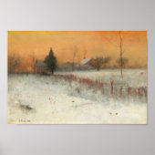 Thuis in Montclair, George Innes Art Poster (Voorkant)