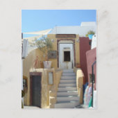 Thuis in Santorini Briefkaart (Voorkant)