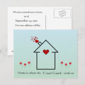 Thuis is... aankondigingskaart (Voorkant / Achterkant)