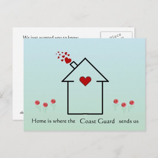 Thuis is... aankondigingskaart (Voorkant / Achterkant)