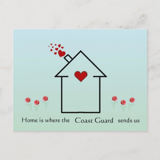 Thuis is... aankondigingskaart (Voorkant)