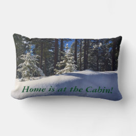 Thuis is bij de Cabin Pillow Kussen