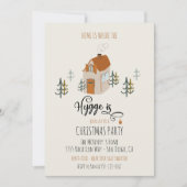 Thuis is de plaats waar de hygge kerstfeest is kaart (Voorkant)
