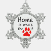 Thuis is de plaats waar de papierafdruk Ornament i (Voorkant)