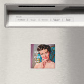 Thuis is de plaats waar wijn wordt geherrogeerd magneet (Insitu (Vaatwasser))