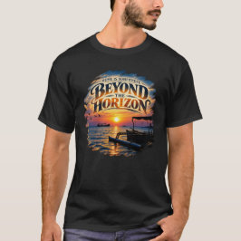 Thuis is ergens voorbij de horizon t-shirt