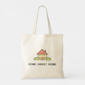 Thuis is het Beste Tote Bag (Achterkant)