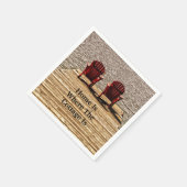 Thuis is het gebied waar het schip rode Adirondack Servet (Hoek)