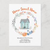 Thuis is het toch het best Dank aan kopers Chic vo Briefkaart (Voorkant)