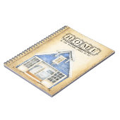 Thuis is mijn favoriete plek om te zijn notitieboek (Linkerzijde)