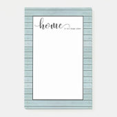 thuis is mijn gelukkige plek post-it® notes (Voorkant)