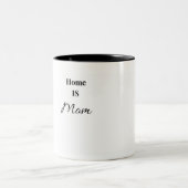 Thuis is Moeder Mok | Moederdag Geschenk | Cute Ge (Center)