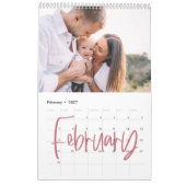 Thuis is onze foto van het waterverf blad kalender (Feb 2027)