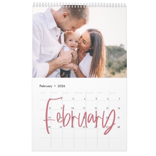 Thuis is onze foto van het waterverf blad kalender (Feb 2026)