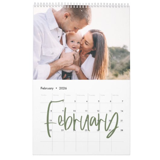 Thuis is onze foto van het waterverf blad kalender (Feb 2026)