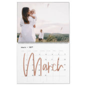 Thuis is onze foto van het waterverf blad kalender (Mar 2027)