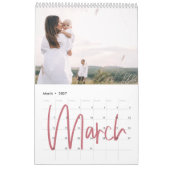 Thuis is onze foto van het waterverf blad kalender (Mar 2027)