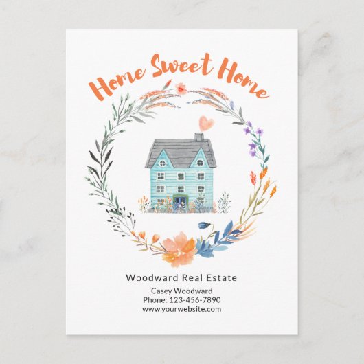 Thuis is Thuis Dank aan de Kopers Huiseigenaar Chi Briefkaart (Voorkant)