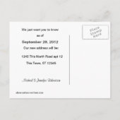 Thuis is waar aankondigingskaart (Achterkant)