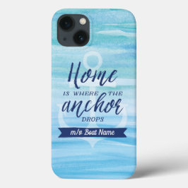 Thuis is waar de ankerpunten (gepersonaliseerd) va Case-Mate iPhone case
