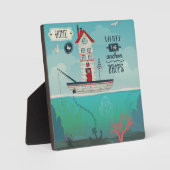 Thuis is waar de ankerpunten vallen fotoplaat (Voorkant)