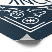 Thuis is waar de ankerpunten vallen poster (Hoek)