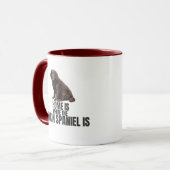 Thuis Is Waar de Boykin Spaniel Koffie Is Mok (Voorkant links)