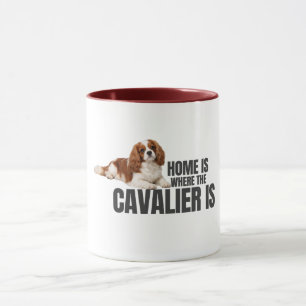 Thuis is waar de Cavalier is mokje Mok