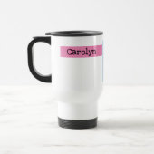 Thuis is waar de gin is, flesje, glas, jouw naam reisbeker (Links)