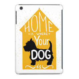 Thuis is waar de hond iPhone 13 hoesje