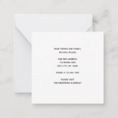 Thuis is waar de hond de bewegende mededeling van  notitiekaartje (Achterkant)