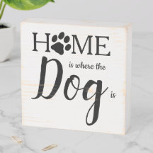 Thuis is waar de hond