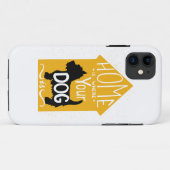 Thuis is waar de hond is Case-Mate iPhone case (Achterkant (horizontaal))
