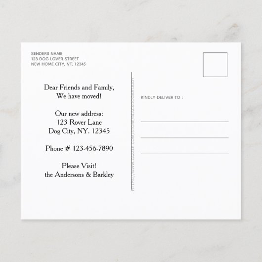 Thuis is waar de hond is dat we de budgettaire Kaa (Achterkant)